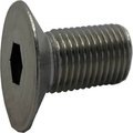 Suburban Bolt And Supply #8-32 Socket Head Cap Screw, Plain Stainless Steel, 3/8 in Length A2470100024